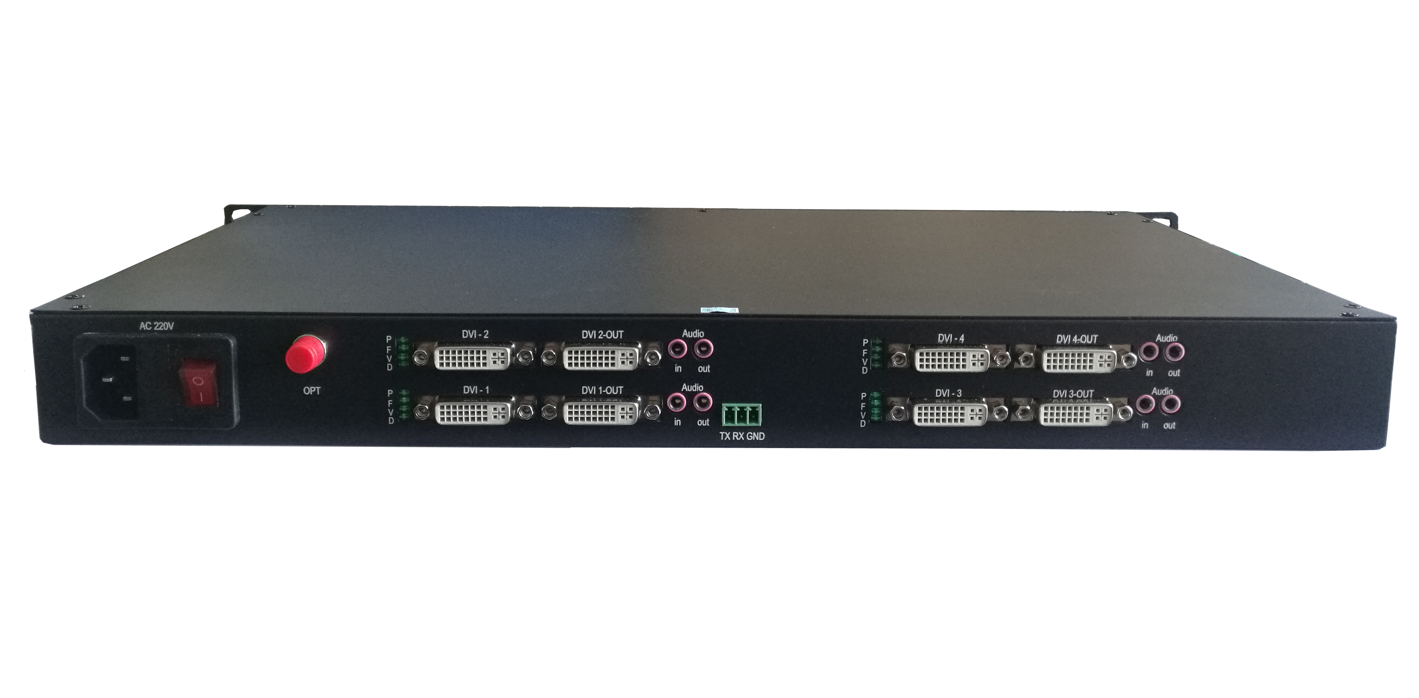 4路HDMI/DVI高清光端机